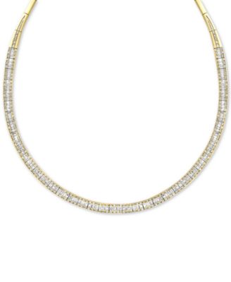 Classique by EFFY&reg; Diamond Diamond Necklace (4-1/6 ct. t.w.) in 14k Yellow or White Gold