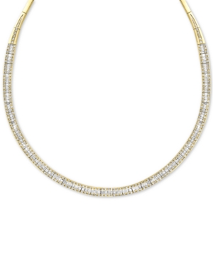 image of Classique by Effy Diamond Diamond Necklace (4-1/6 ct. t.w.) in 14k Yellow or White Gold