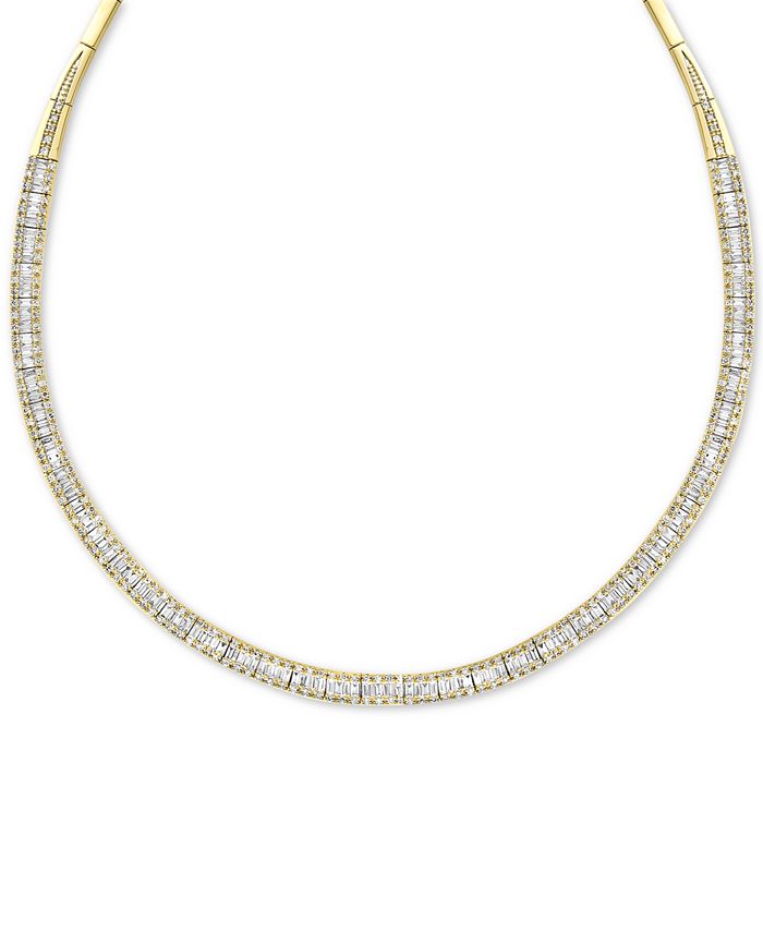 EFFY Collection - Diamond Necklace (4-1/6 ct. t.w.) in 14k Yellow or White Gold