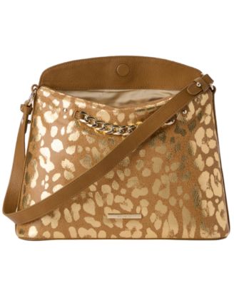 Braelynn Glimmer Small Leather Shoulder Bag
