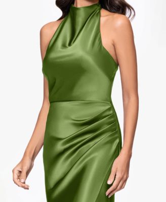 Petite Long Halter Dress