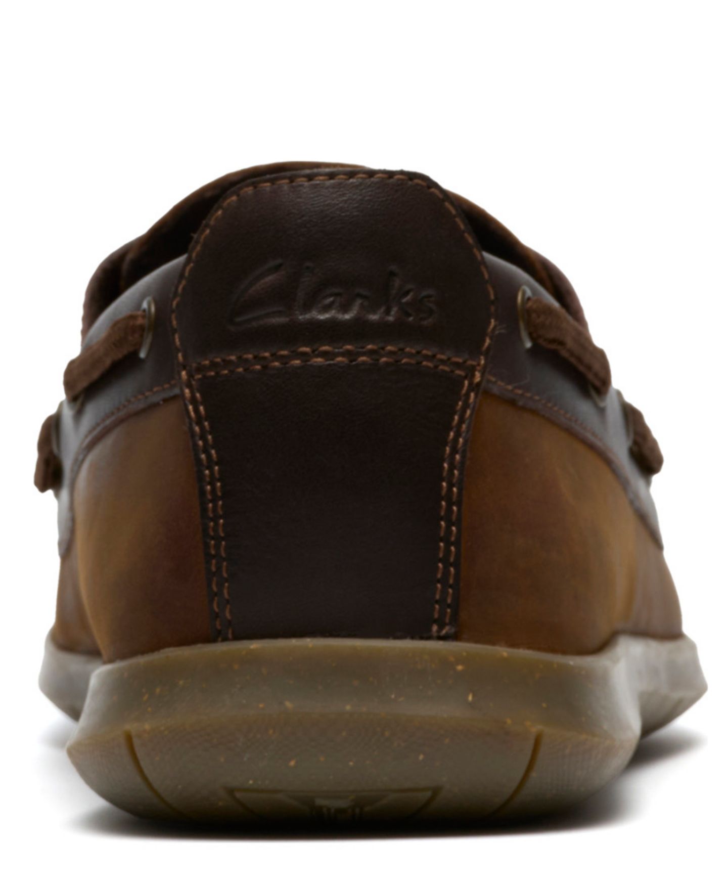 Мужские туфли Clarks Flexway 2Eye Lace-Up, цвет: Коричневый нубуковый — фото 3