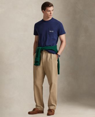 Men's Classic-Fit Bear Print Jersey T-Shirt