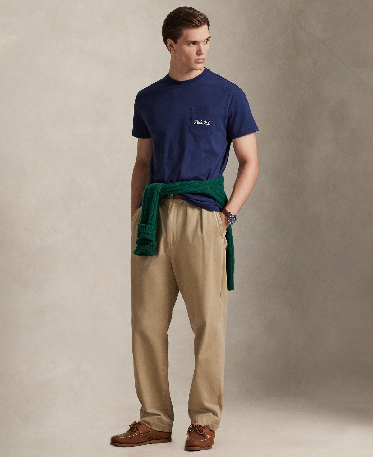 Polo Ralph Lauren Men's Classic-Fit Bear Print Jersey T-Shirt