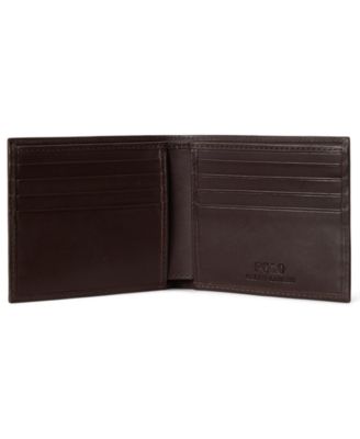 Men's Bear Print Billfold Wallet
