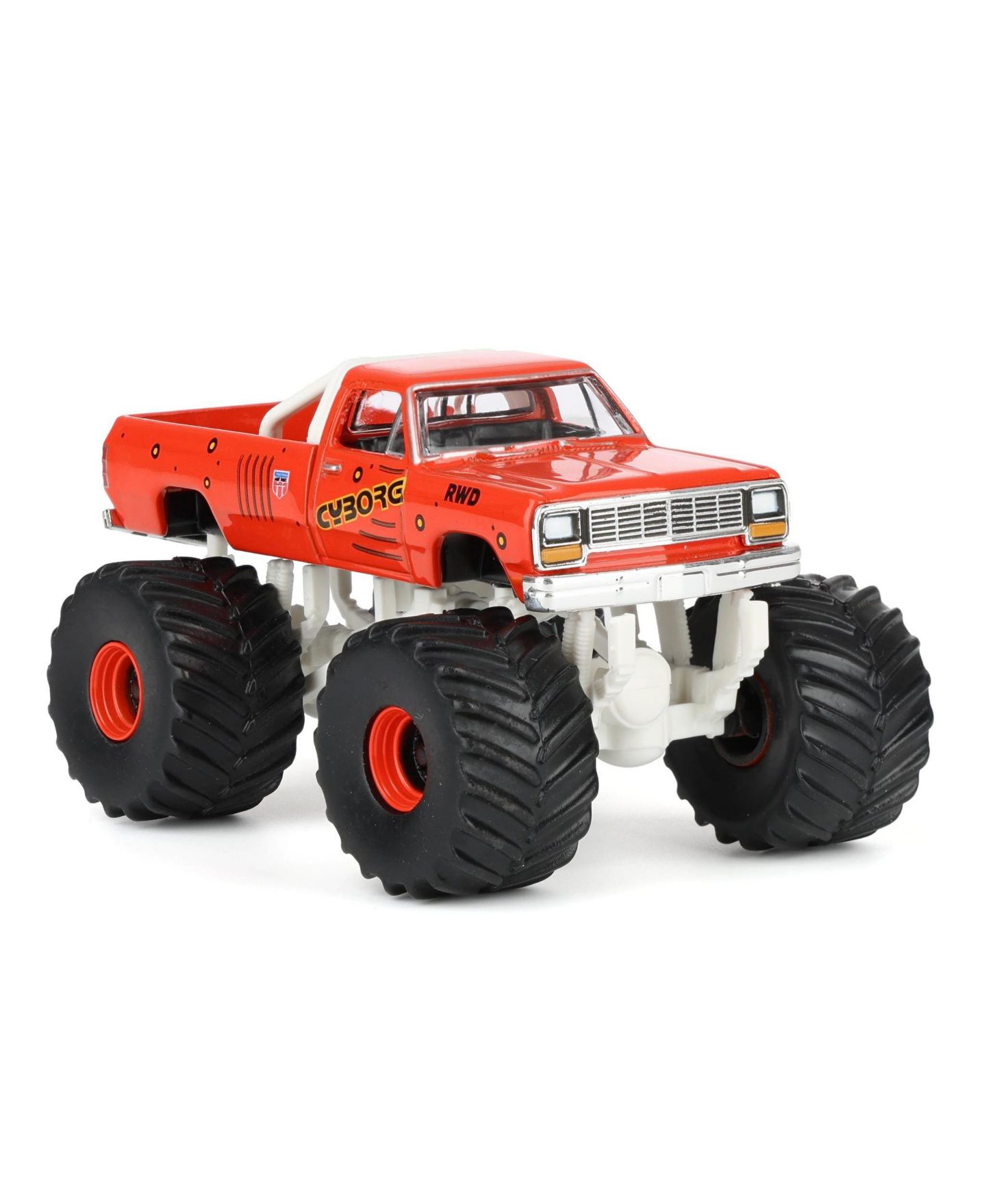 Детская игрушка Greenlight 1/64 1990 Dodge Ram D250, Cyborg, Kings of Crunch Series — фото 2