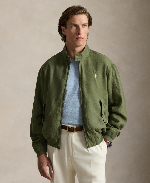 Мужские куртки Polo Ralph Lauren Men's Mock Neck Full-Zip Jacket