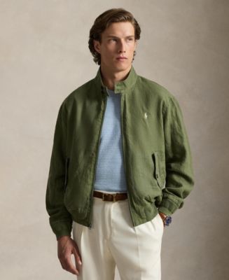 Polo Ralph Lauren Men's Mock Neck Full-Zip Jacket - Macy's