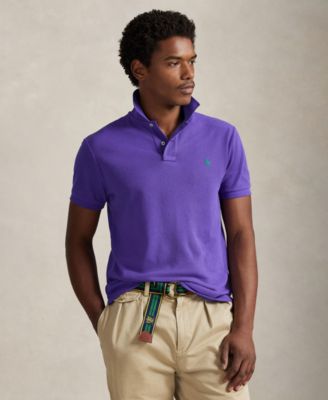 Men's Classic-Fit Mesh Polo Shirt