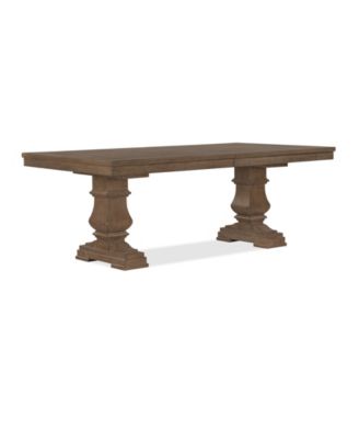 Alverton 82" Wood Rectangular Dining Table