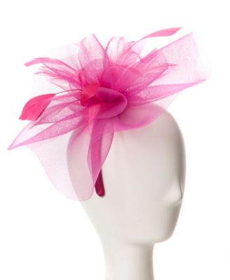 Double Layer Crinoline Fascinator Hat