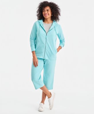 Women's Zip-Front Hooded Sweatshirt