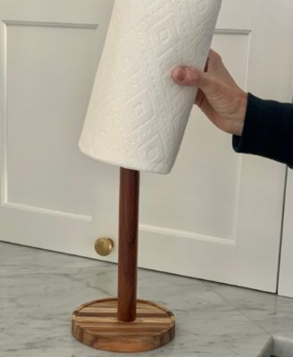 Acacia 13" Paper Towel Holder