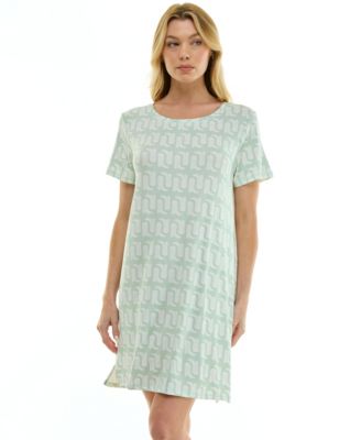 Women's Short-Sleeve Sleep Shirt