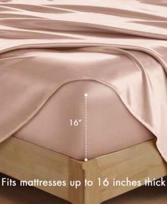 Satin Luxury 6-Pc. Sheet Set, Queen