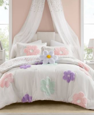 Intelligent Design Gracie Floral Reversible 4-Pc. Comforter Set, Full/Queen