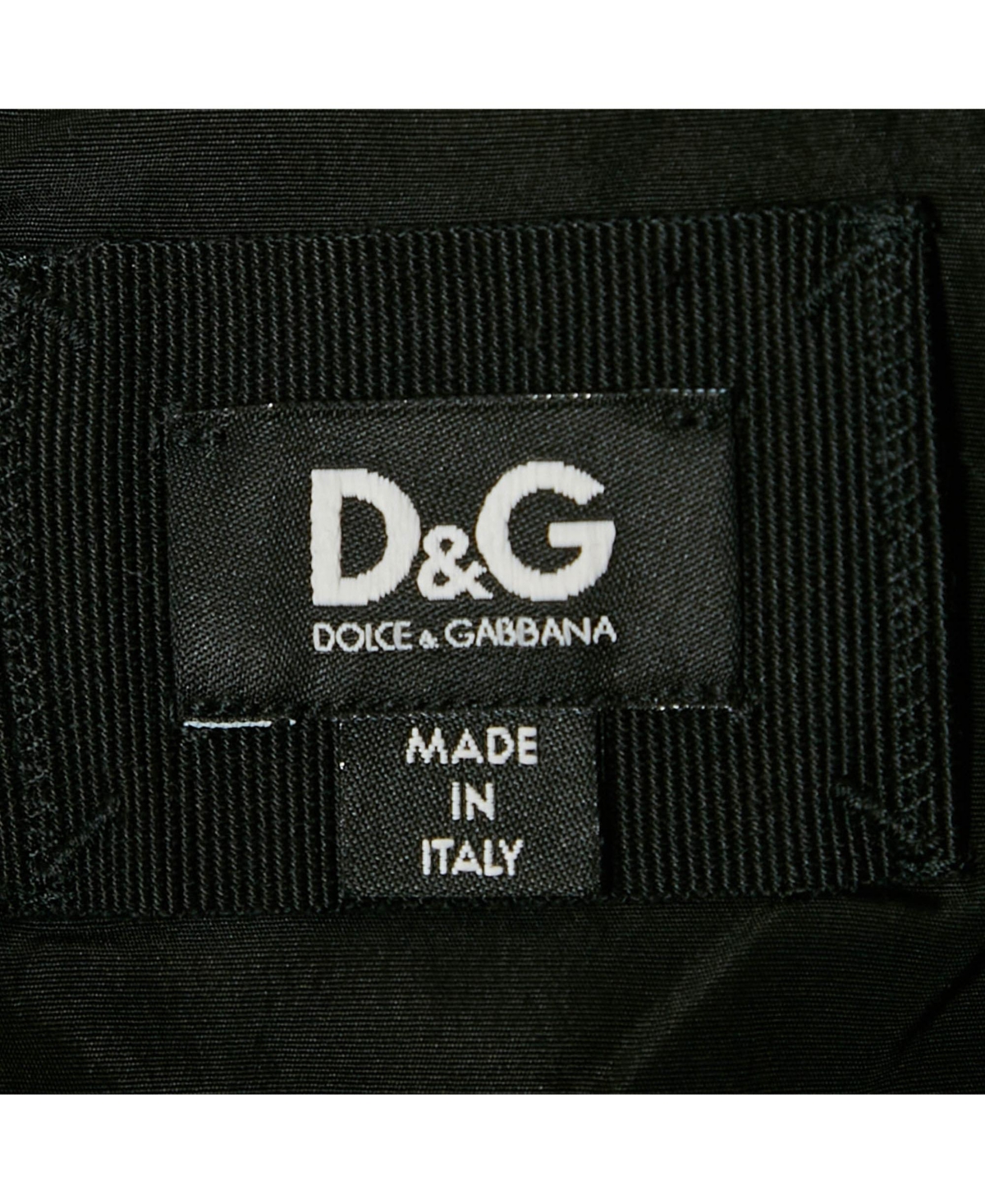 Pre-Owned Dolce & Gabbana Women's Pre-Owned D&g Black Silk Blend Strapless Mini Dress