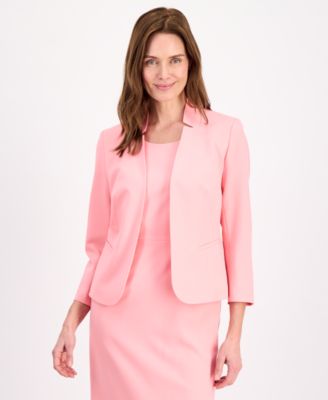 Women's Kiss-Front Cutout-Collar Dress Suit