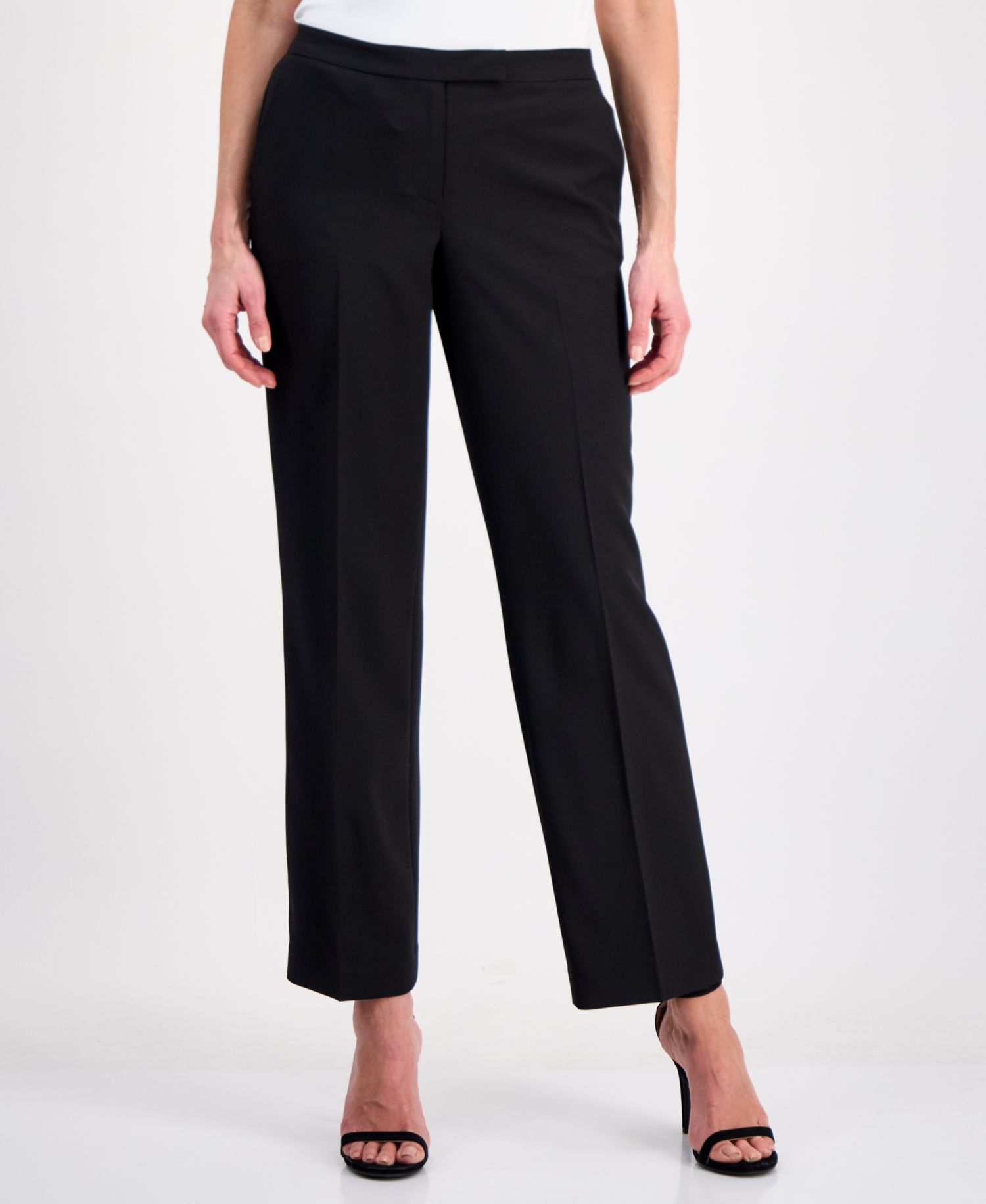 Women's Two-Button Waist-Inset 2 Piece Pantsuit