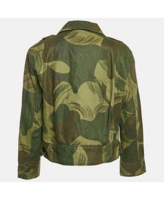 Women's Military Camouflage Cotton Blend Kaleno Jacket