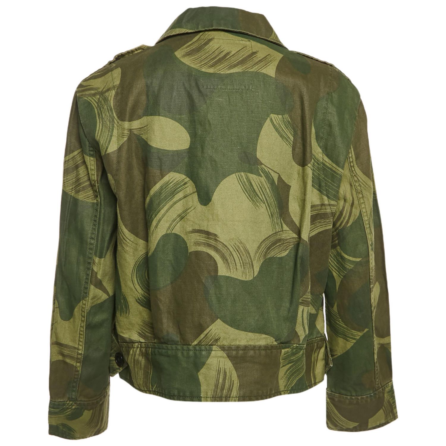 Women's Military Camouflage Cotton Blend Kaleno Jacket