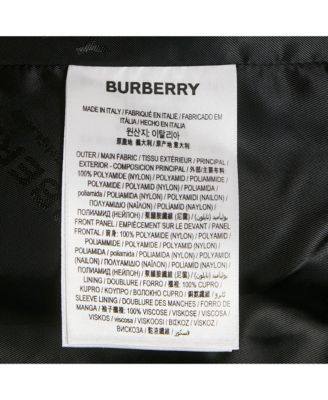 Women's Brown Monogram Print Synthetic Bomber Jacket