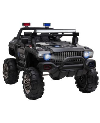 12V Kids Ride On Police Truck with Remote Control
