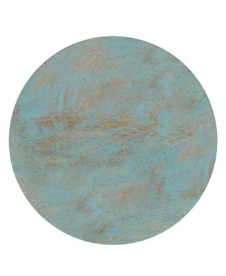 Boyd 13" Mango Wood Solid Accent Table