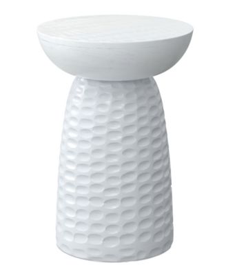 Boyd 13" Mango Wood Solid Accent Table