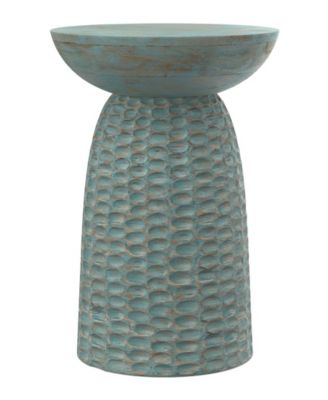 Boyd 16" Mango Wood Solid Tall Accent Table