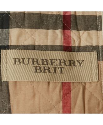 Women's Brit White Synthetic Quilted Button Front Jacket