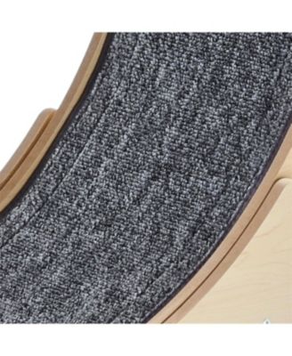 Large Cat Exercise Wheel & Treadmill for Indoor Cats - 35.8” Silent Running Wheel