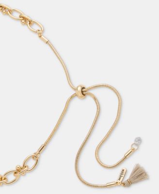 Slider Stone Frontal Necklace