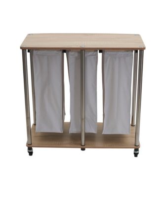 3-Bag Laundry Sorter
