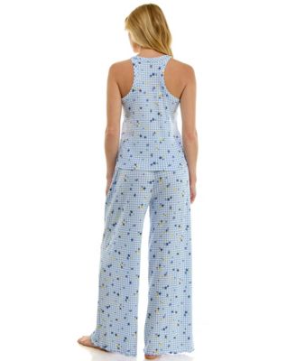 Women's High Neck Tank Top & Pants, 2-Piece Set