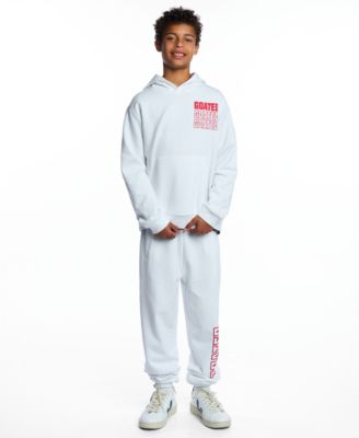 Boys' 5-20 Graphic Long-Sleeve Hooded Sweatshirt