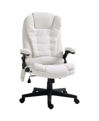 6 Point Vibrating Massage Office Chair with Heat High Back Reclining Executive Chair