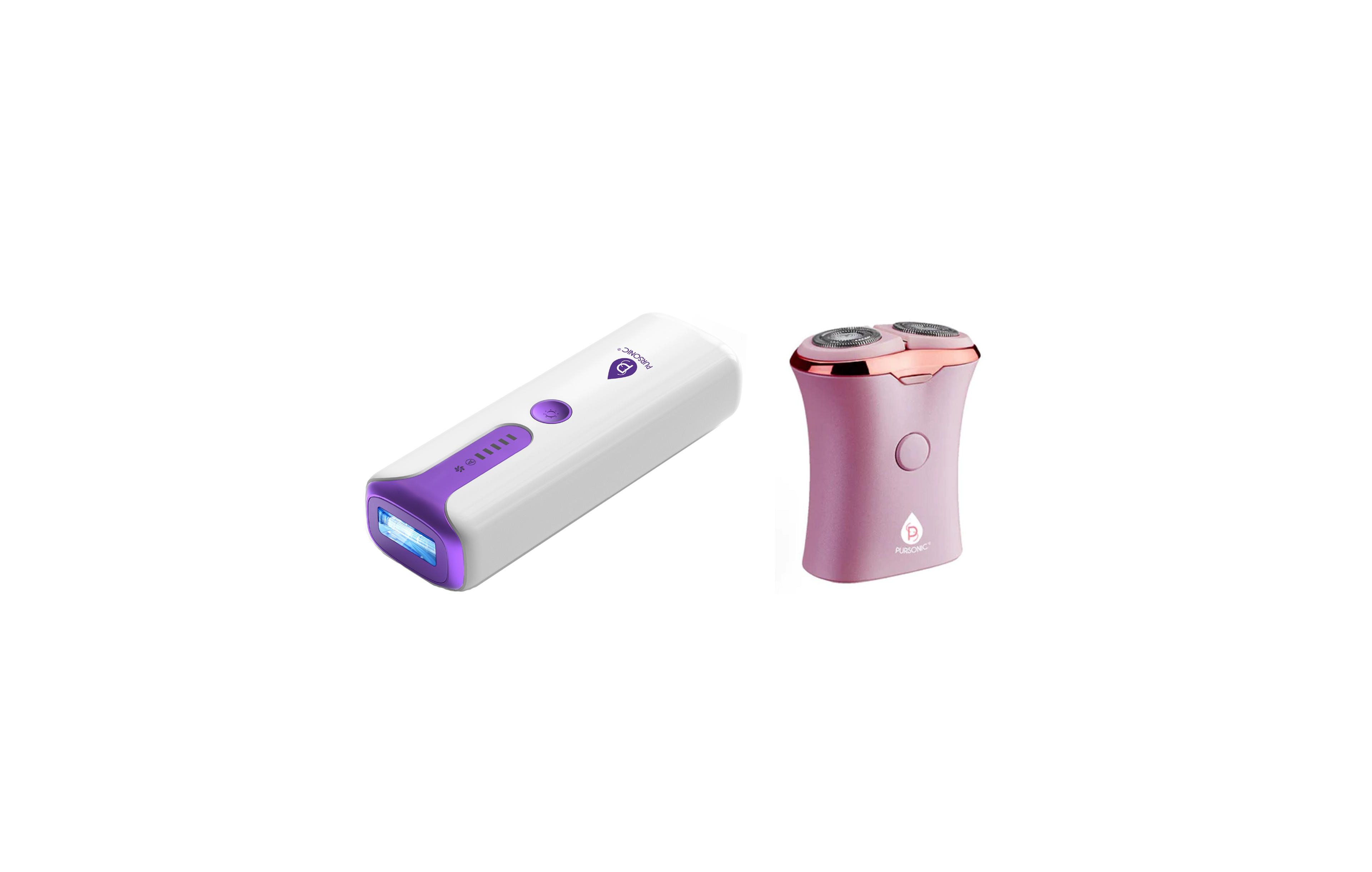 Pursonic Ipl Laser Device & Painless Shaver: Your Ultimate At-Home Hair Removal Duo
