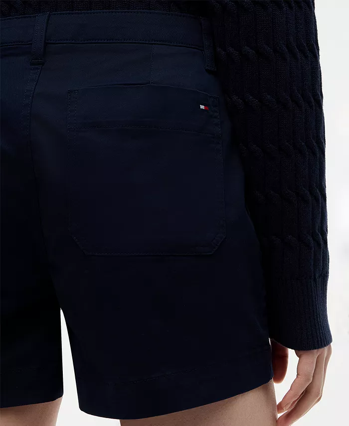Women's Twill Patch Pocket Shorts - thumbnail 9