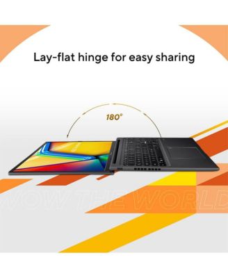 Vivobook 16 OLED 16" WUXGA Laptop, AMD Ryzen 7 7730U 2.0GHz, 16GB RAM, 512GB SSD, Windows 11 Home, Indie Black