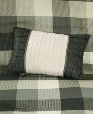 Ridge Herringbone 7-Pc. Comforter Set, Queen