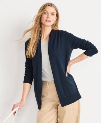 Women's Tall Long Sleeve Open Long Cardigan Sweater