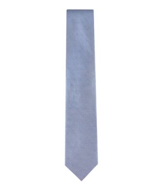 Men's Textured Solid Silk & Linen Blend Tie