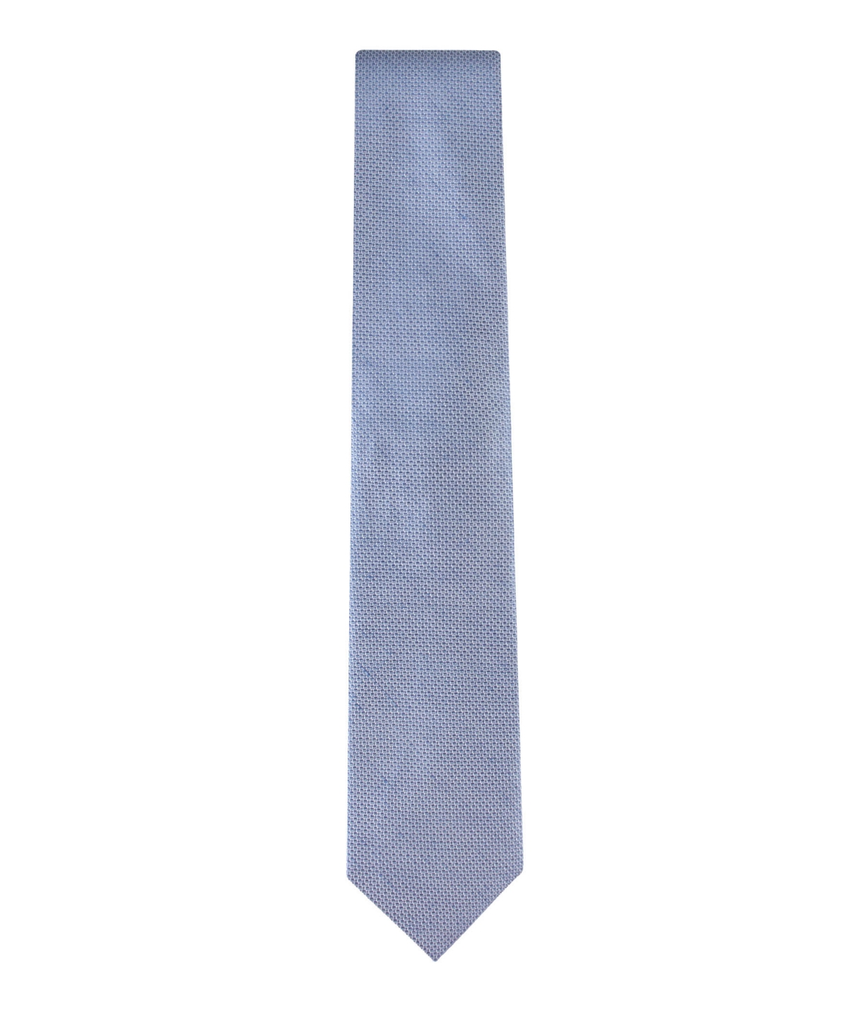 Calvin Klein Men's Textured Solid Silk & Linen Blend Tie
