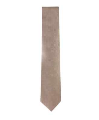 Men's Grid Pattern Silk Tie