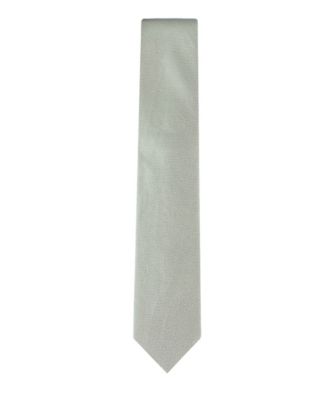 Men's Textured Solid Silk & Linen Blend Tie