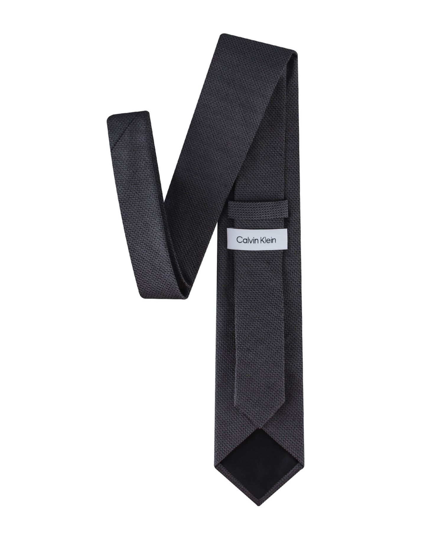 Men's Textured Solid Silk & Linen Blend Tie