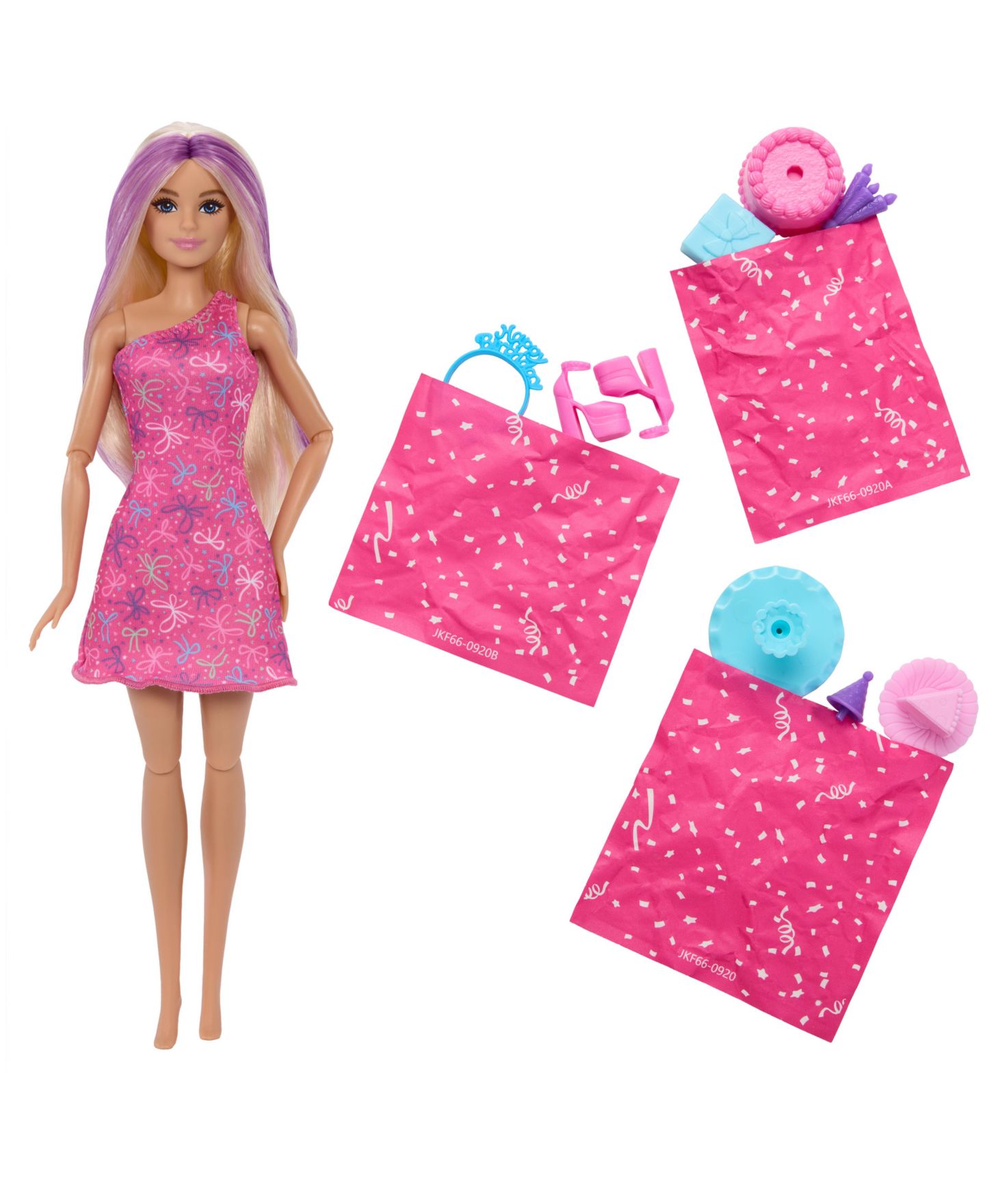 Детская кукла Barbie Rise & Surprise Color-Change Hair Fashion Doll, Ages 3+ — фото 2