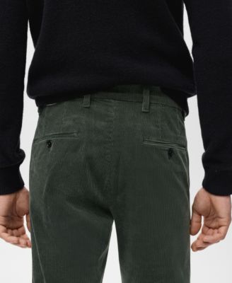 Men's Corduroy Slim-Fit Pants
