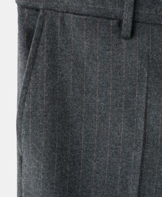 Men's Slim-Fit Flannel Pants